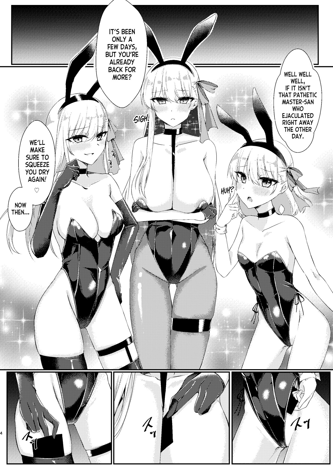 Hentai Manga Comic-Let's Have Sex With You Dressed As a Bunny Today Kama-chan-Read-3